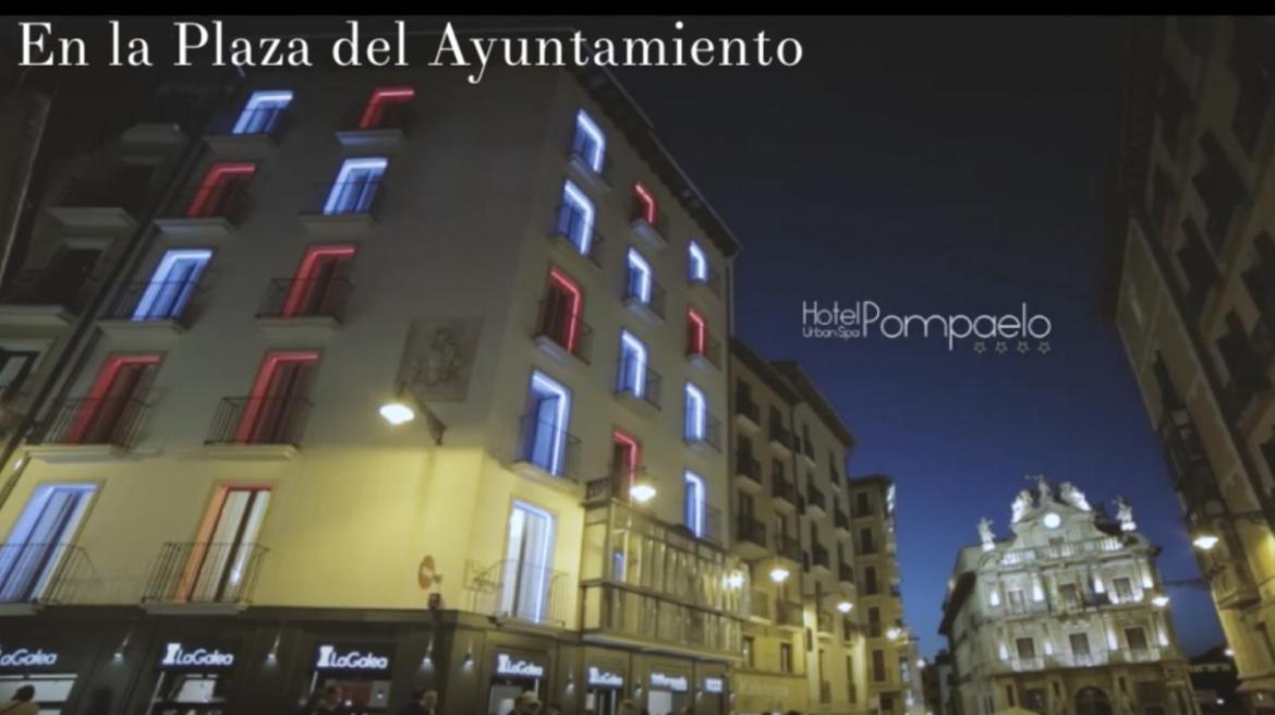 Hotel Pompaelo Plaza Del Ayuntamiento & Spa Памплона Экстерьер фото